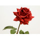 Rose rouge artificielle "Pristine"