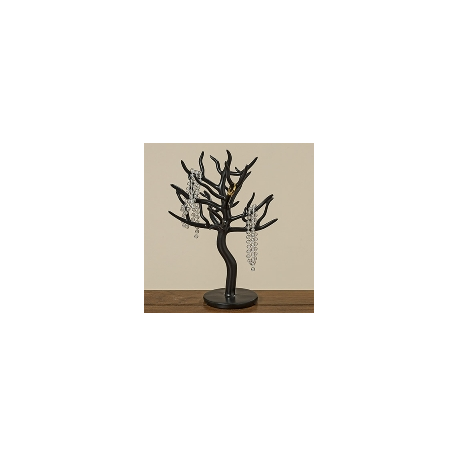 Arbre porte-bijoux en résine noir Arbre porte-bijoux en résine noir