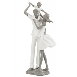 Statuette "Sur les épaules de papa "