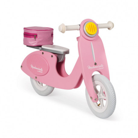 Draisienne Scooter Rose Mademoiselle (bois) Janod