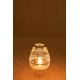 Lanterne "Daya" en bois blanc
