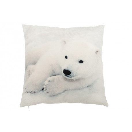 Coussin ours polaire