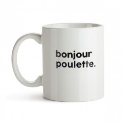 Mug Bonjour Poulette