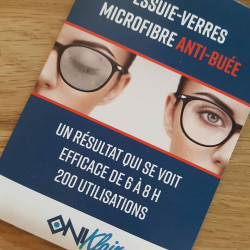 Lingettes anti buée