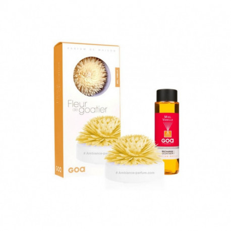 Coffret parfum d'ambiance Fleur de Goatier - Miel Vanille Coffret parfum d'ambiance Fleur de Goatier - Miel Vanille