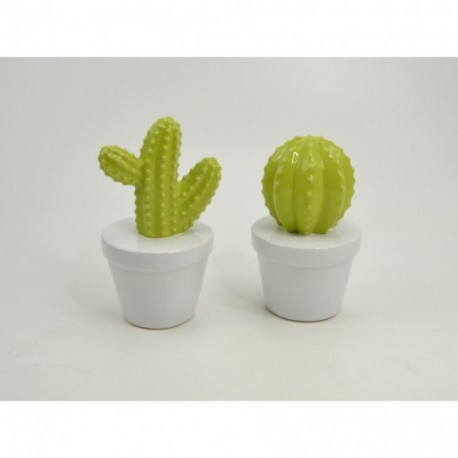 Statuette cactus céramique 15cm GREEN Statuette cactus céramique 15cm GREEN