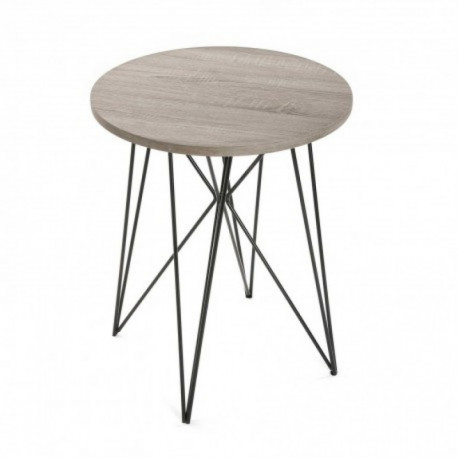Table auxiliere couleur chêne AURORA Table auxiliere couleur chêne AURORA