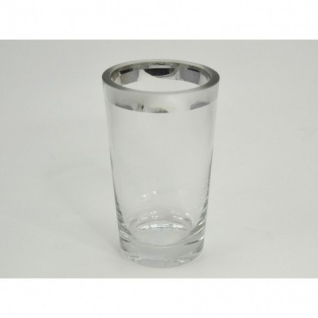 ZOE vase 25cm ligne argent ZOE vase 25cm ligne argent