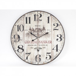 Horloge Tic Tac "Chateau Sandler " 58 cm