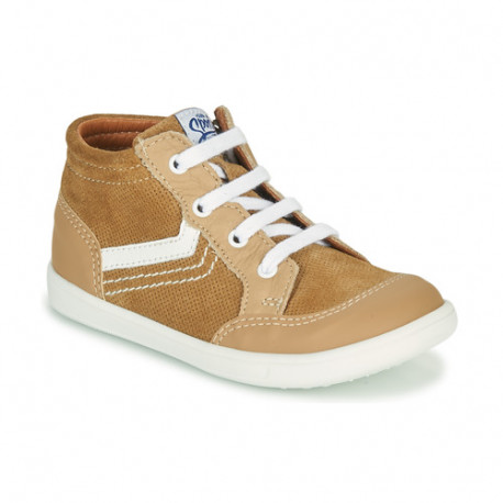 baskets montantes GBB Vigo beige