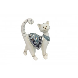 Statuette chat debout Mykonos