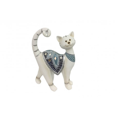 Statuette chat debout Mykonos Statuette chat debout Mykonos