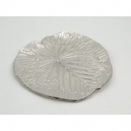 Centre de table feuille en métale 28 cm TROPICAL Centre de table feuille en métale 28 cm TROPICAL