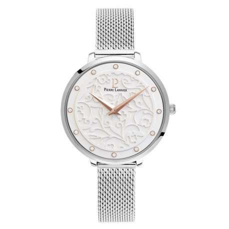 Montre Femme PIERRE LANNIER, Acier Milanais Argenté Montre Femme PIERRE LANNIER, Acier Milanais Argenté
