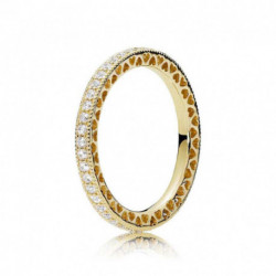 Pandora — Bague Shine Oxydes de Zirconium — T.58