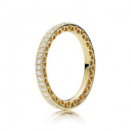 Pandora — Bague Shine Oxydes de Zirconium — T.58