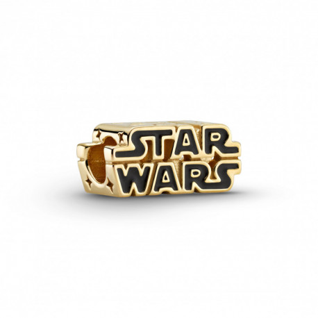 Pandora — Charm Star Wars Logo Shine Doré