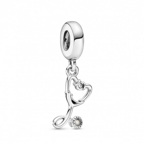 Charm Pendant Coeur Stethoscope PANDORA MOMENTS Charm Pendant Coeur Stethoscope PANDORA MOMENTS