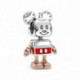 Pandora — Charm Disney Mickey Robot Argent et Pandora Rose