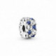 Pandora — Charm Clip Scintillant Incolore & Bleu
