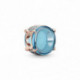 Charm Cabochon Ovale PlaquÈ Rose et Bleu PANDORA MOMENTS