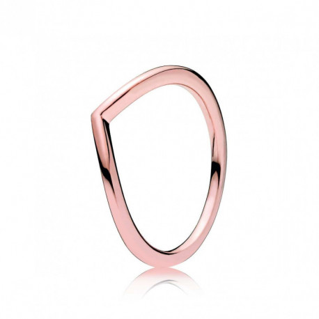 Bague Chevron Classique Couleur Rose Taille 56 Bague Chevron Classique Couleur Rose Taille 56