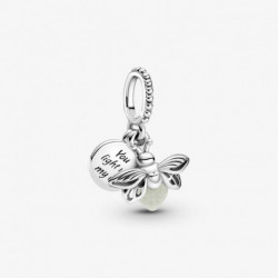 Charm Pendant Luciole Luminescente PANDORA MOMENTS