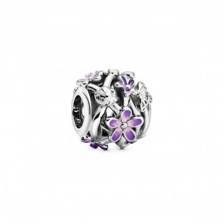 Charm Marguerites Violettes Ajourées PANDORA MOMENTS Charm Marguerites Violettes Ajourées PANDORA MOMENTS