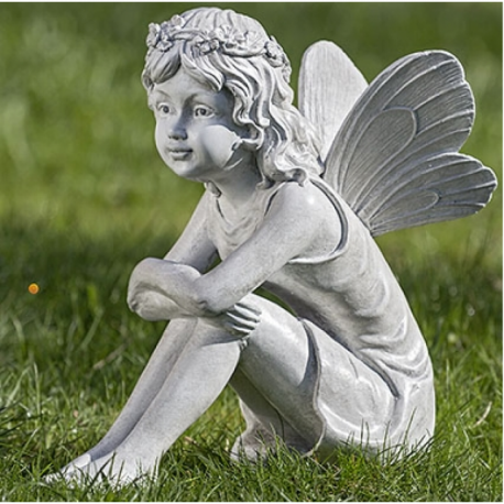 Statuette de jardin fée Elfe Luena Statuette de jardin fée Elfe Luena