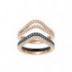 Bague Femme Lemon Taille 60 Swarovski