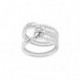 Bague Femme Lifelong Taille 50 Swarovski