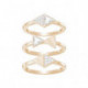 Parure de Bague Femme Heroism Taille 55 Swarovski