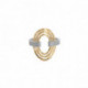 Bague Emma & Chloé Alhena Bicolore Taille Unique