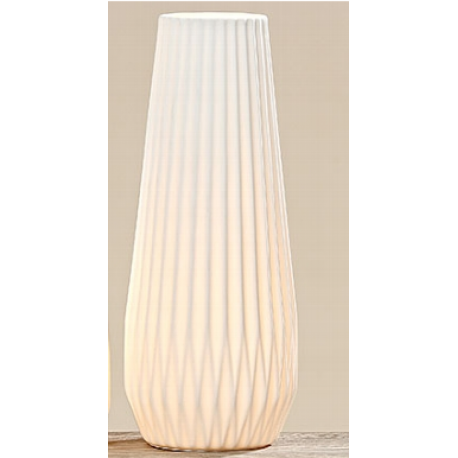 Lampe d'ambiance en porcelain l H38 cm Lampe d'ambiance en porcelain l H38 cm