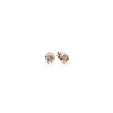 Pandora — Boucles d'Oreilles Puces Pandora Rose Oxydes de Zirconium