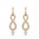 Boucles d'Oreilles Femme Swa Infinity Swarovski