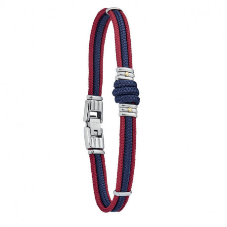 Bracelet Homme Cordon Bicolore Taille 21 cm JOURDAN Bracelet Homme Cordon Bicolore Taille 21 cm JOURDAN