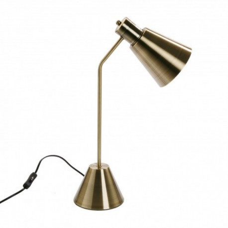 Lampe de bureau couleur or CONE Lampe de bureau couleur or CONE