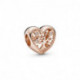 Charm Coeur Arbre de Vie Ajoure PANDORA MOMENTS