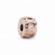 Pandora — Charm Clip Cœurs Pandora Rose