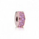 Charm Clip Brillante Rose PANDORA MOMENTS