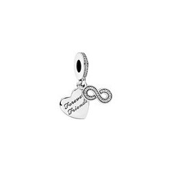 Pandora — Charm Pendant Cœur Amis Pour La Vie