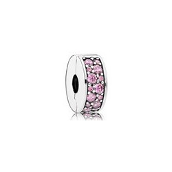 Charm Clip Elegance Brillante Rose PANDORA MOMENTS