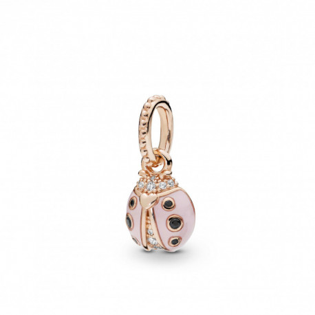 Charm Pendant Coccinelle Rose Porte-Bonheur PANDORA MOMENTS Charm Pendant Coccinelle Rose Porte-Bonheur PANDORA MOMENTS