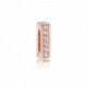 Charm Clip Barrette Scintillante Rose PANDORA REFLEXION