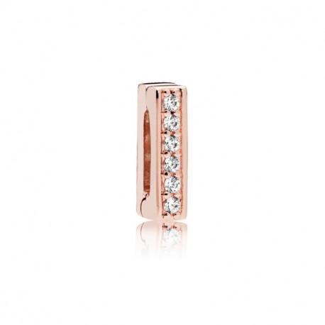 Charm Clip Barrette Scintillante Rose PANDORA REFLEXION Charm Clip Barrette Scintillante Rose PANDORA REFLEXION