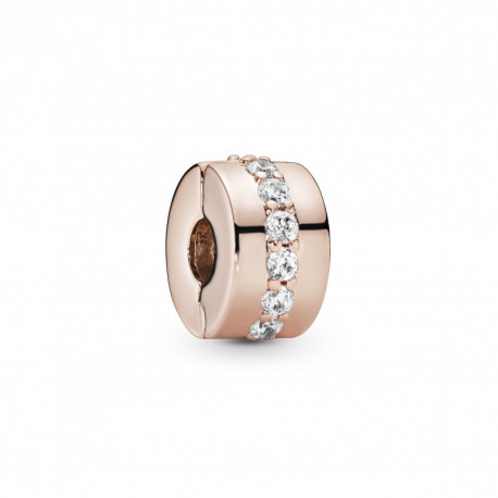 Charm Clip Rangee Scintillante Rose PANDORA MOMENTS Charm Clip Rangee Scintillante Rose PANDORA MOMENTS