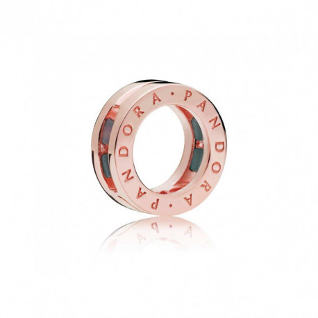 Charm Clip Cercle SIGNATURE Rose PANDORA REFLEXION Charm Clip Cercle SIGNATURE Rose PANDORA REFLEXION