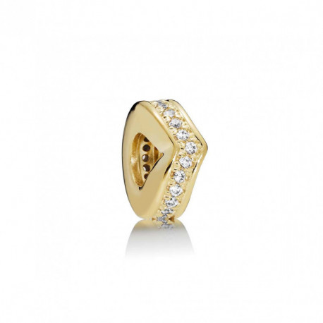 Pandora — Charm Entretoise Wishbone Shine Oxydes de Zirconium