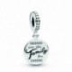 Charm Pendant Famille de Coeur PANDORA MOMENTS